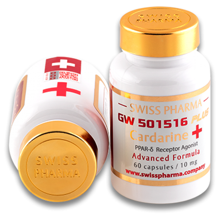 Swiss Pharma GW501516 (Cardarine) 10 Mg 60 Kapsül